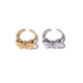 Wholesale Bowknot Copper Open Rings JDC-RS-YWLY005 Rings 丽轶 Wholesale Jewelry JoyasDeChina Joyas De China