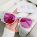 Wholesale box large face thin Sunglasses JDC-SG-XinS005 Sunglasses 星尚 pink Wholesale Jewelry JoyasDeChina Joyas De China