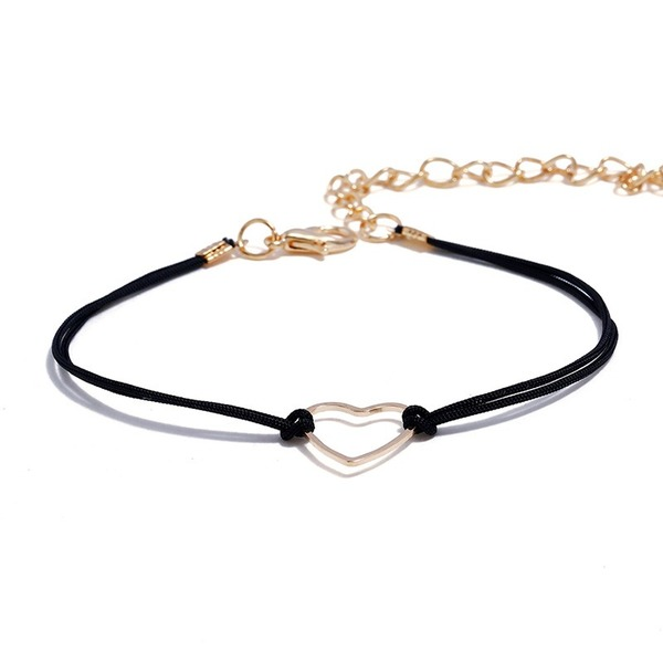 Bulk Jewelry Wholesale Bracelet alloy gold bow heart JDC-BT-e040 Wholesale factory from China YIWU China