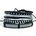 Bulk Jewelry Wholesale Bracelet Black  geometry Cortex JDC-BT-KJ016 Wholesale factory from China YIWU China