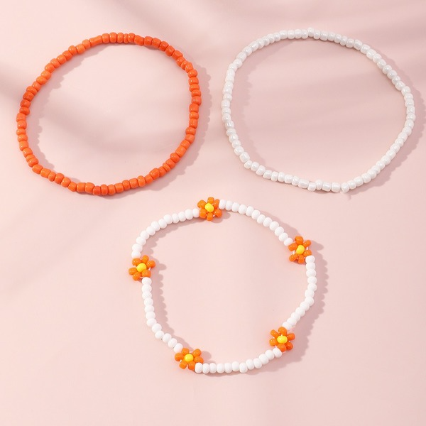 Bulk Jewelry Wholesale Bracelet Colorful bead daisies JDC-BT-e114 Wholesale factory from China YIWU China