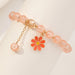 Bulk Jewelry Wholesale Bracelet fans crystal beads flower JDC-BT-e0104 Wholesale factory from China YIWU China