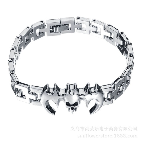 Wholesale bracelet for men bat imitation stainless steel men's bracelet JDC-MBT-GSSFL007 Men's jewelry JoyasDeChina Wholesale Jewelry JoyasDeChina Joyas De China