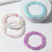 Bulk Jewelry Wholesale Bracelet geometry Transparent resin JDC-BT-e125 Wholesale factory from China YIWU China