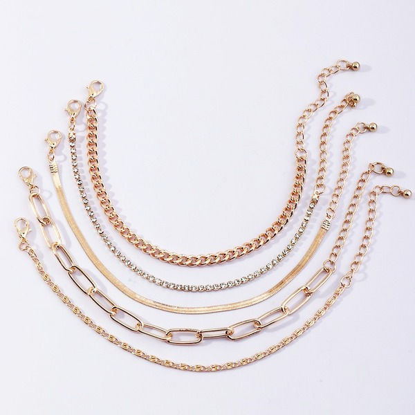 Bulk Jewelry Wholesale bracelet gold alloy claw chain metal JDC-BT-e125 Wholesale factory from China YIWU China