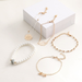 Bulk Jewelry Wholesale bracelet gold alloy lotus rice beads JDC-BT-e035 Wholesale factory from China YIWU China