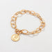 Bulk Jewelry Wholesale bracelet gold alloy oval metal portrait JDC-BT-e061 Wholesale factory from China YIWU China