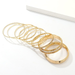 Bulk Jewelry Wholesale bracelet gold alloy round JDC-BT-e049 Wholesale factory from China YIWU China