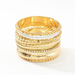Bulk Jewelry Wholesale bracelet gold alloy round JDC-BT-e049 Wholesale factory from China YIWU China