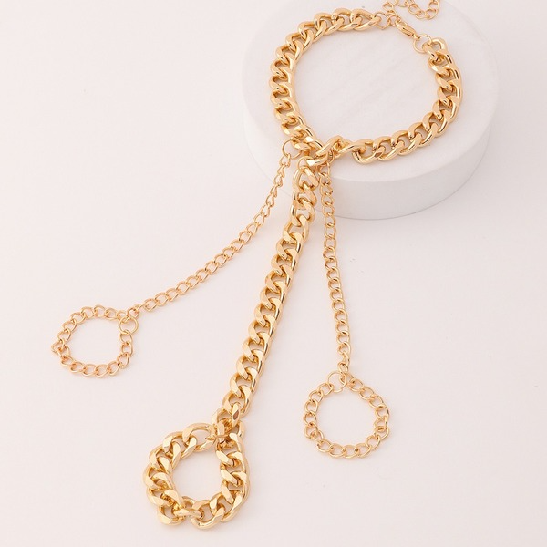 Bulk Jewelry Wholesale Bracelet gold geometry Alloy JDC-BT-e226 Wholesale factory from China YIWU China