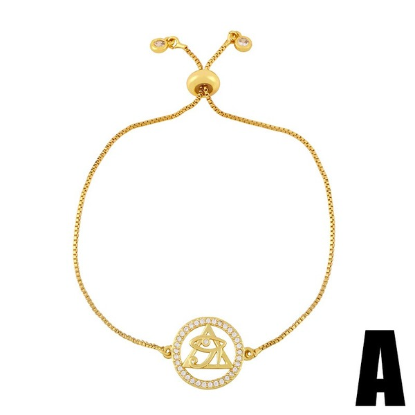 Wholesale Bracelet gold geometry copper JDC-BT-AS411 Bracelet JoyasDeChina Wholesale Jewelry JoyasDeChina Joyas De China