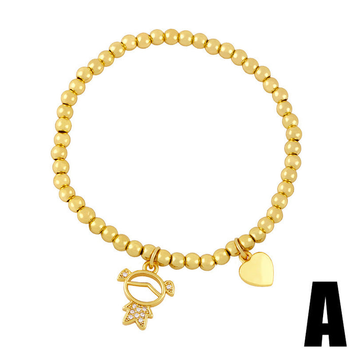 Wholesale Bracelet gold geometry copper JDC-BT-AS412 Bracelet JoyasDeChina A Wholesale Jewelry JoyasDeChina Joyas De China