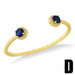 Wholesale Bracelet gold geometry copper JDC-BT-AS414 Bracelet JoyasDeChina D (blue) Wholesale Jewelry JoyasDeChina Joyas De China
