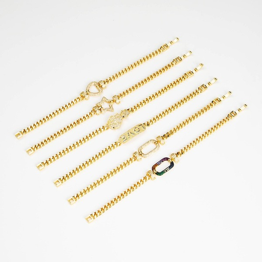 Wholesale Bracelet gold geometry copper JDC-BT-JL113 Bracelet JoyasDeChina Wholesale Jewelry JoyasDeChina Joyas De China