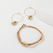 Bulk Jewelry Wholesale bracelet gold Lafite shell Naizhu round JDC-BT-e072 Wholesale factory from China YIWU China