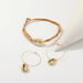Bulk Jewelry Wholesale bracelet gold Lafite shell Naizhu round JDC-BT-e072 Wholesale factory from China YIWU China