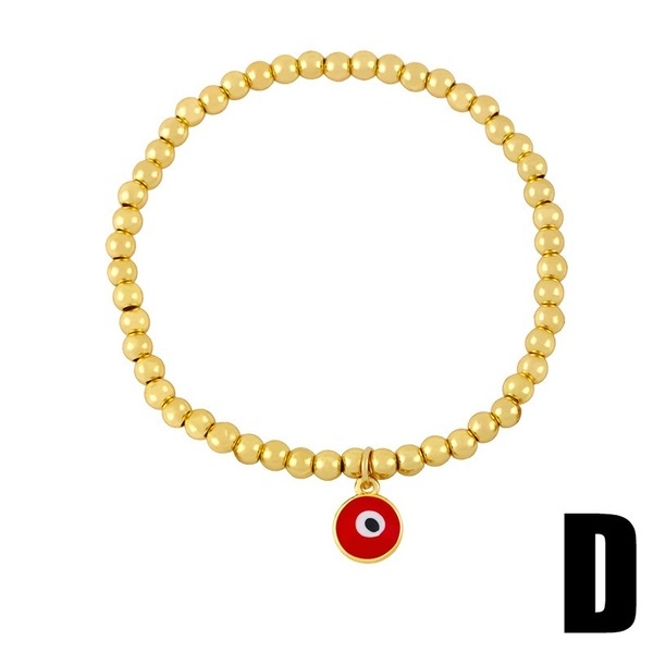 Wholesale Bracelet gold Small daisy round beads copper JDC-BT-AS409 Bracelet JoyasDeChina Wholesale Jewelry JoyasDeChina Joyas De China