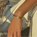 Bulk Jewelry Wholesale Bracelet gold Stainless steel geometry JDC-BT-JD065 Wholesale factory from China YIWU China