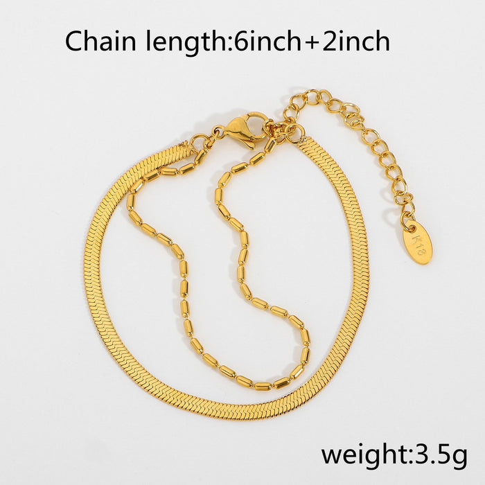 Bulk Jewelry Wholesale Bracelet gold Stainless steel geometry JDC-BT-JD066 Wholesale factory from China YIWU China