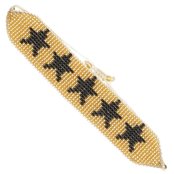 Bulk Jewelry Wholesale Bracelet Miyuki rice Golden braided five-pointed star JDC-gbh504 Wholesale factory from China YIWU China