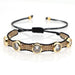 Bulk Jewelry Wholesale Bracelet Miyuki rice Golden cross with diamonds JDC-gbh565 Wholesale factory from China YIWU China