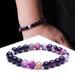 Bulk Jewelry Wholesale Bracelet Purple beads  geometry JDC-BT-KJ006 Wholesale factory from China YIWU China