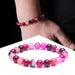 Bulk Jewelry Wholesale Bracelet Purple beads  geometry JDC-BT-KJ006 Wholesale factory from China YIWU China