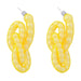 Wholesale Braided Imitation Pearl Alloy Earrings JDC-ES-JL955 Earrings 氿乐 yellow Wholesale Jewelry JoyasDeChina Joyas De China