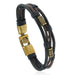 Bulk Jewelry Wholesale braided leather man bracelet JDC-MBT-PK017 Wholesale factory from China YIWU China