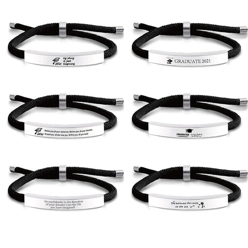 Wholesale Braided Stainless Steel Graduation Season Bracelet JDC-BT-GangGu005 Bracelet 钢古 Wholesale Jewelry JoyasDeChina Joyas De China