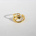 Wholesale Brass Geometric Line Cross Set Open Ring For Women Ins JDC-RS-BaoLi061 Rings 宝莉 Wholesale Jewelry JoyasDeChina Joyas De China
