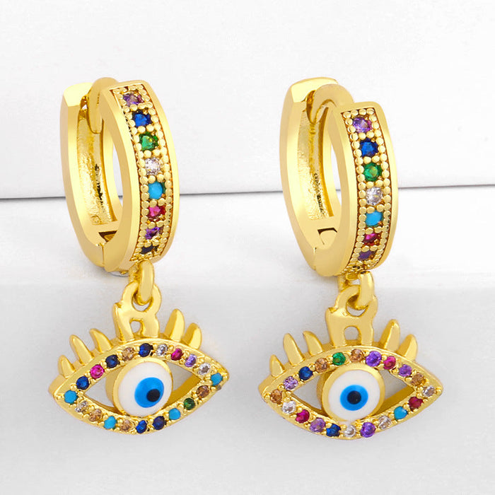 Wholesale brass Gold Earrings JDC-ES-AS062 Earrings 翱?N 1 Wholesale Jewelry JoyasDeChina Joyas De China