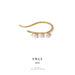 Wholesale Brass Gold Pearl No Piercing Ear Clips JDC-ES-YWLY052 Earrings 丽轶 Ear clips Wholesale Jewelry JoyasDeChina Joyas De China