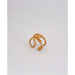 Wholesale brass gold plated open rings JDC-RS-BaoLi013 Rings 宝莉 Wholesale Jewelry JoyasDeChina Joyas De China