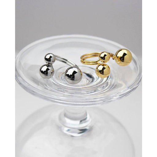 Wholesale brass gold plated open rings JDC-RS-BaoLi036 Rings 宝莉 Wholesale Jewelry JoyasDeChina Joyas De China