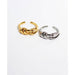 Wholesale brass gold plated rings JDC-RS-BaoLi019 Rings 宝莉 Wholesale Jewelry JoyasDeChina Joyas De China