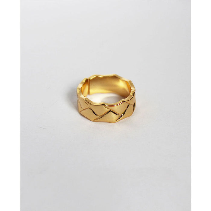 Wholesale brass gold plated rings JDC-RS-BaoLi029 Rings 宝莉 Wholesale Jewelry JoyasDeChina Joyas De China