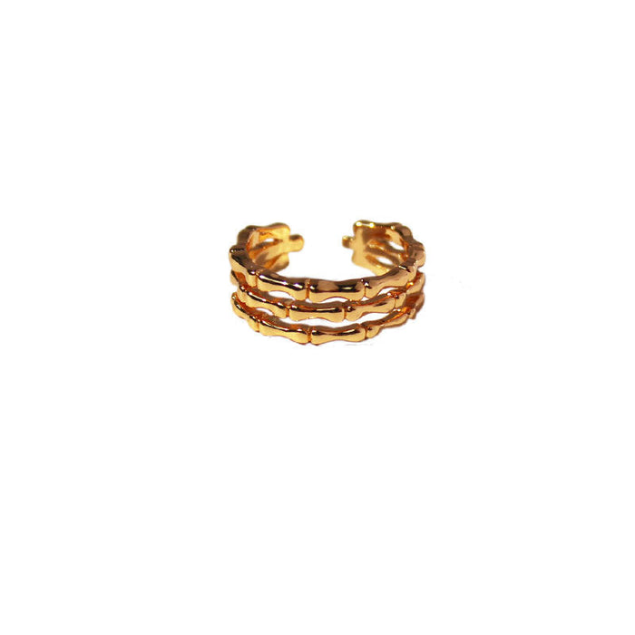 Wholesale brass gold plated rings JDC-RS-BaoLi030 Rings 宝莉 gold adjustable Wholesale Jewelry JoyasDeChina Joyas De China