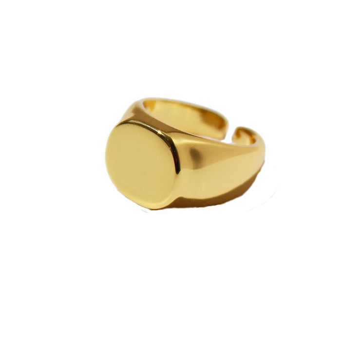 Wholesale brass gold plated rings JDC-RS-BaoLi046 Rings 宝莉 Wholesale Jewelry JoyasDeChina Joyas De China