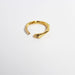 Wholesale brass gold plated rings JDC-RS-BaoLi047 Rings 宝莉 gold adjustable Wholesale Jewelry JoyasDeChina Joyas De China