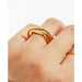 Wholesale Brass Gold Plated Rings JDC-RS-BaoLi058 Rings 宝莉 Wholesale Jewelry JoyasDeChina Joyas De China