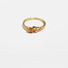 Wholesale brass gold plated rose flower ring JDC-RS-BaoLi048 Rings 宝莉 gold 7 Wholesale Jewelry JoyasDeChina Joyas De China
