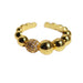 Wholesale brass gold plated zircon rings JDC-RS-BaoLi012 Rings 宝莉 Wholesale Jewelry JoyasDeChina Joyas De China