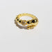 Wholesale brass gold plated zircon rings JDC-RS-BaoLi012 Rings 宝莉 gold A adjustable Wholesale Jewelry JoyasDeChina Joyas De China
