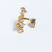 Wholesale brass gold plated zircon rings JDC-RS-BaoLi039 Rings 宝莉 Wholesale Jewelry JoyasDeChina Joyas De China