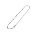 Wholesale Brass Silver Round Beads Snake Bone Chain Splicing Necklace JDC-NE-YWLY020 necklaces 丽轶 Wholesale Jewelry JoyasDeChina Joyas De China