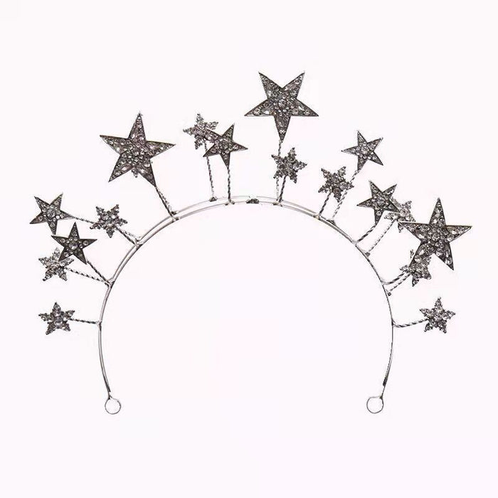 Wholesale bride super flash fairy star Headband JDC-HD-JianZ005 headband 简质 Wholesale Jewelry JoyasDeChina Joyas De China