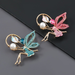 Bulk Jewelry Wholesale Brooches Pink flower fairy Alloy JDC-BC-JL001 Wholesale factory from China YIWU China