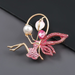 Bulk Jewelry Wholesale Brooches Pink flower fairy Alloy JDC-BC-JL001 Wholesale factory from China YIWU China
