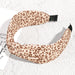 Wholesale brown fabric headband JDC-HD-PZ012 Headband 蒲钻 2 Wholesale Jewelry JoyasDeChina Joyas De China